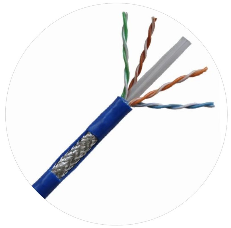Kabel Patch Jaringan 0,57mm Cat 6 Twisted 4 Pair Cable 250Mhz 1000ft 24awg