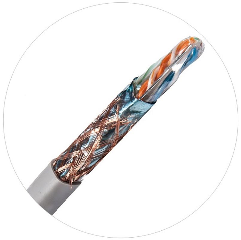 Kabel Patch Jaringan 0,57mm Cat 6 Twisted 4 Pair Cable 250Mhz 1000ft 24awg