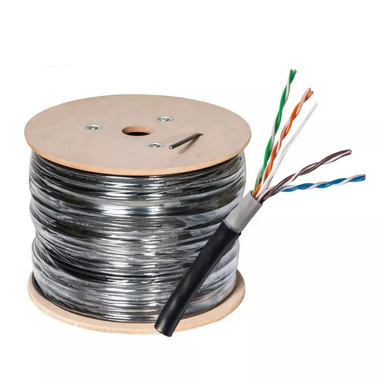 Kabel Patch Jaringan Inti CCA UC UTP Cat 5e 305m Tahan Suhu Tinggi