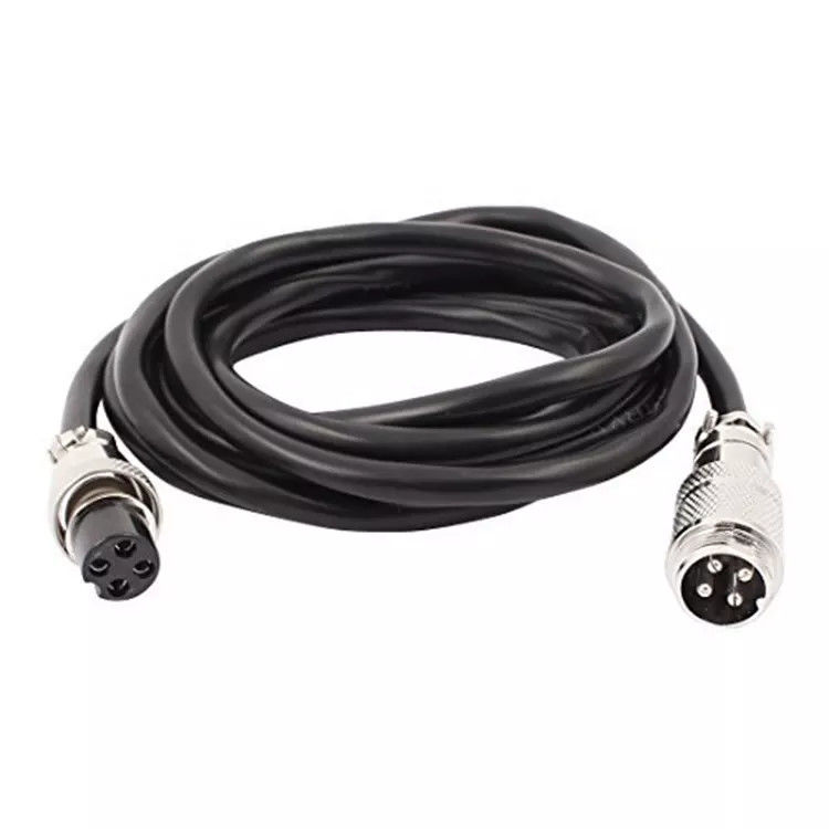 M12 M16 IP67 3 Pin Robot Wiring Harness Kabel Konektor Tahan Air Untuk LED