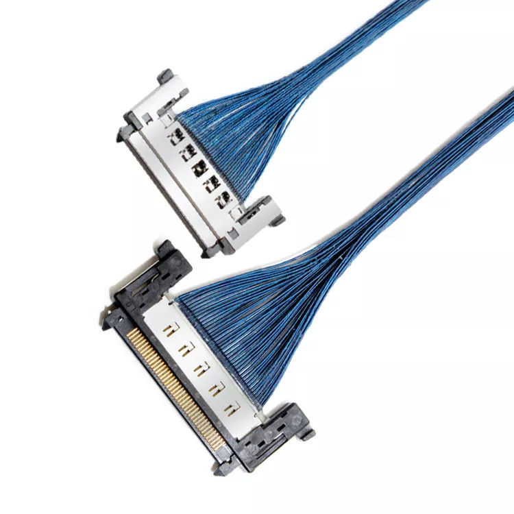 Kabel Micro Coaxial LVDS 40 Pin 5,9 Inci Untuk Monitor LCD Motherboard Mini ITX