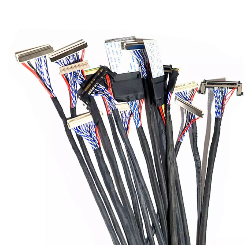 OEM ODM ROHS Kabel Pitch LVDS 0.4mm 30 Pin 40 Pin 50 Pin