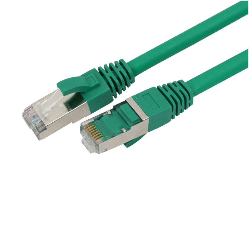 Kabel Jaringan 1m-20m Berkecepatan Tinggi Putih Biru Hitam Abu-abu Kuning 10% -90% RH