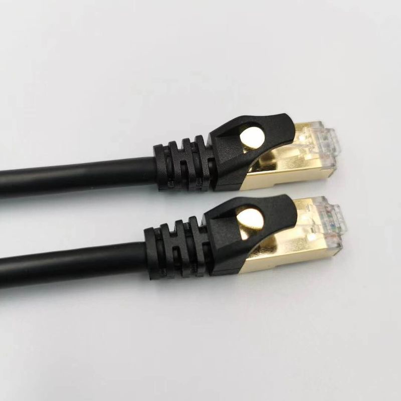 Kabel Patch Jaringan Jaket Kabel PVC / LSZH 10/100/1000/10000 Mbps