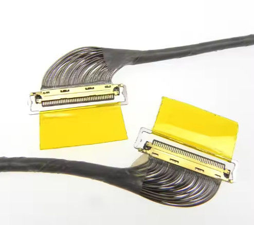 40 Pin 30 Pin EDP Kabel Konektor I-Pex Kabel Lvds Custom Assemblies Untuk Lcd Panel Laptop Screen