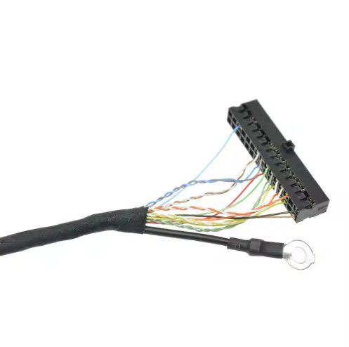IPEX-20445-050E 50 Pin Micro Coax LVDS Kabel untuk 7 