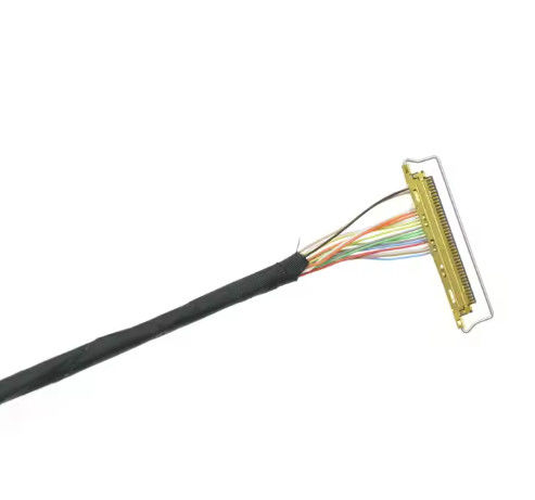 IPEX-20445-050E 50 Pin Micro Coax LVDS Kabel untuk 7 