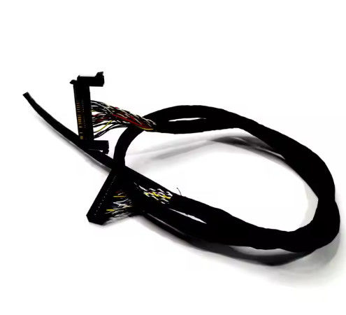OEM Wire Harness 20Pin 30Pin 40Pin 50 PIN Kabel LVDS Untuk Monitor Komputer E329530