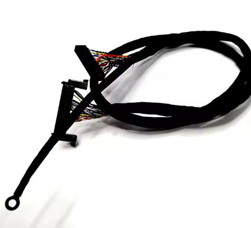 OEM Wire Harness 20Pin 30Pin 40Pin 50 PIN Kabel LVDS Untuk Monitor Komputer E329530