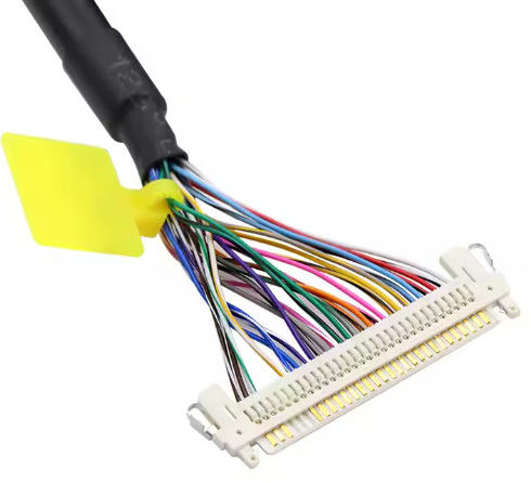 Elektronik Molex 30 Pin Untuk JAE 40pin LVDS Kabel Untuk LCD Komputer Printer Monitor Disesuaikan