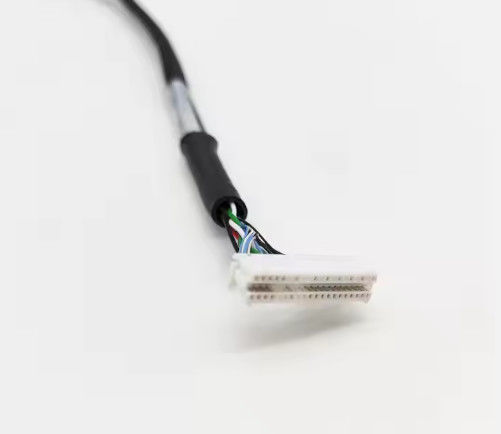 Kabel seri tampilan tegangan rendah Kabel LVDS dengan bahan konduktor tembaga dan bahan jaket PVC AWG26-28