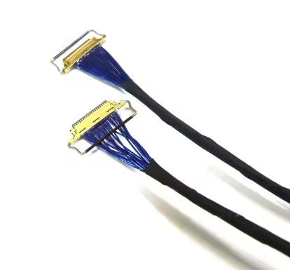 Disesuaikan I-pex 20525-220E-02 20pin Koaksial Micro LVDS Kabel Majelis untuk CSI 100% diuji