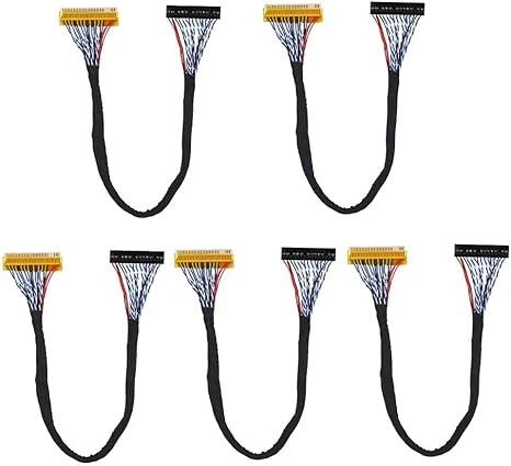 Kabel LVDS tahan lama dengan UL VW-1 Peringkat Kehangatan dan 300V tegangan nominal