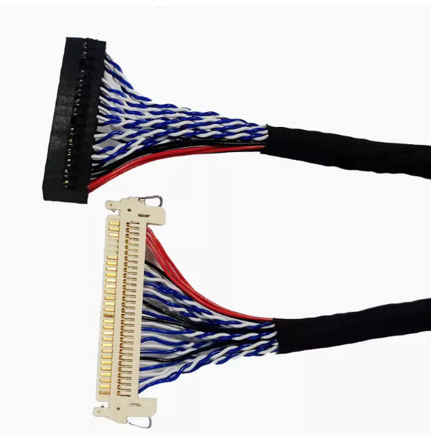 UL VW-1 Rating Flammability Low-Voltage Display Serial Cable untuk Performance Otomasi Industri
