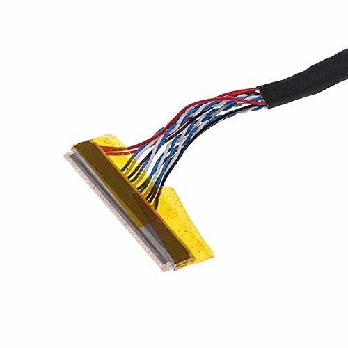 Kabel transmisi data LVDS dengan kekuatan dielektrik ≥1000V/min dan bahan konduktor tembaga pada suhu nominal 105C