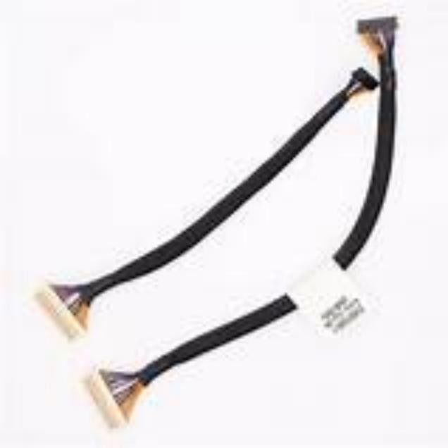 UL VW-1 Rated Flammability Black Low-Voltage Display Serial Cable dengan Resistance Isolation ≥1000MΩ