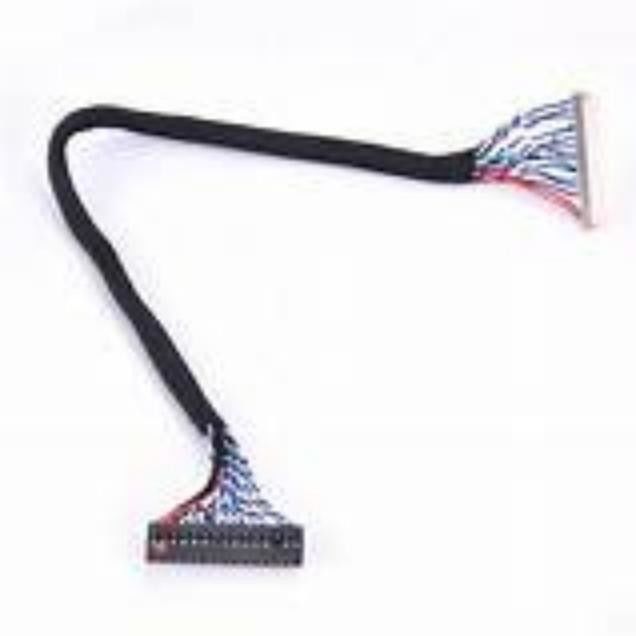 UL VW-1 Rating Flammability Kabel LVDS untuk Aplikasi Video Kecepatan 300V Tegangan Nominal AWG26-28 Wire Gauge