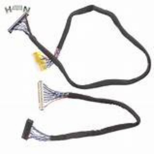 UL VW-1 Rating Flammability Kabel LVDS untuk Aplikasi Video Kecepatan 300V Tegangan Nominal AWG26-28 Wire Gauge
