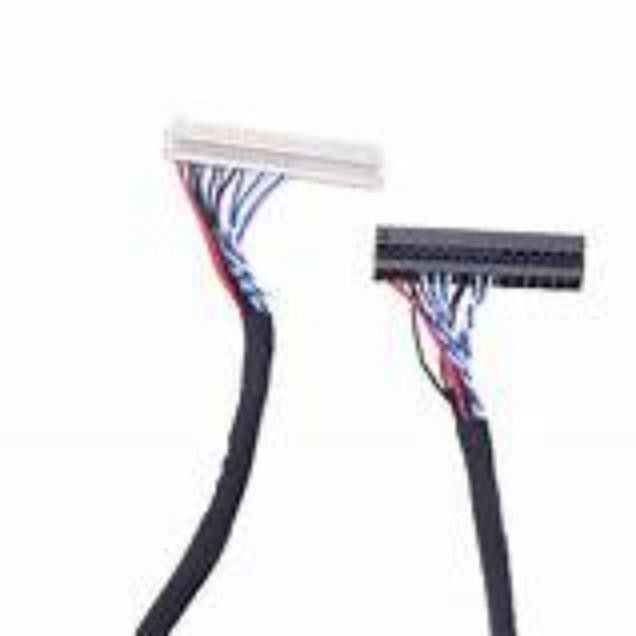 105C Nominal Suhu Tegangan Rendah Tampilan Serial Kabel dengan AWG26-28 Wire Gauge