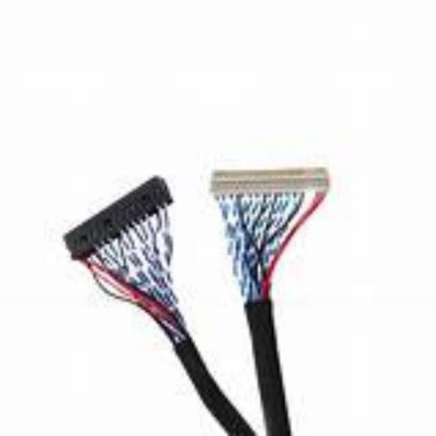 105C Nominal Suhu Tegangan Rendah Tampilan Serial Kabel dengan AWG26-28 Wire Gauge