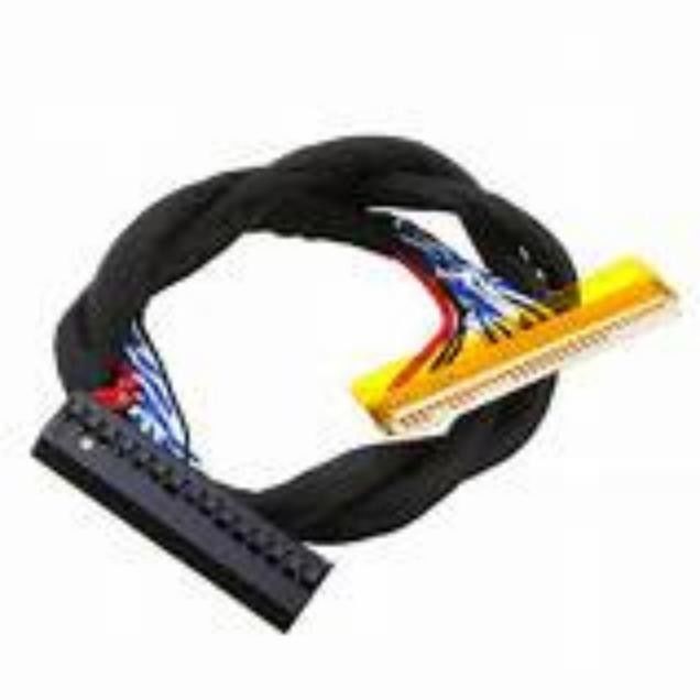 Kabel tampilan tegangan rendah hitam terisolasi tinggi dengan UL VW-1 Peringkat peradangan dan resistensi isolasi ≥ 1000MΩ