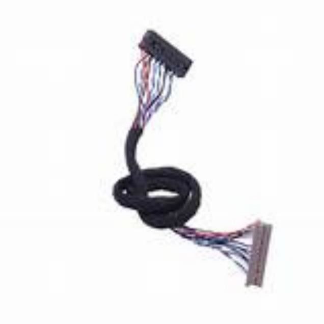 300V Nominasi Tembaga Konduktor LVDS Kabel Flame Retardant PVC Jacket UL VW-1