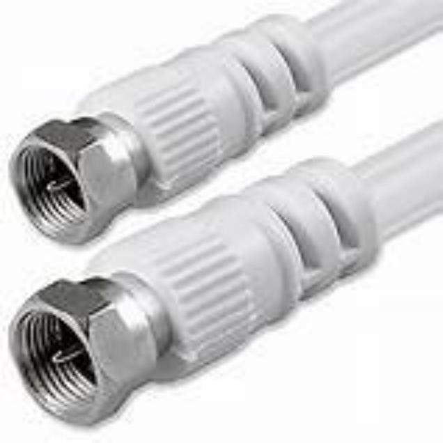Kabel koaksial transmisi tegangan tinggi dengan bahan jaket PVC 50 Ohm Impedansi Panjang 100 meter