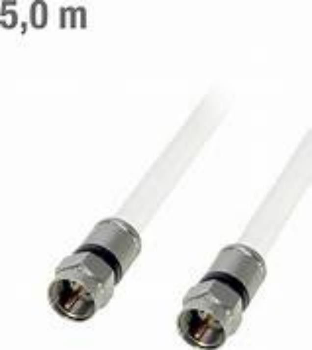 Kabel koaksial tegangan tinggi dengan impedansi 50 Ohm dan bahan jaket PVC untuk transmisi yang lancar