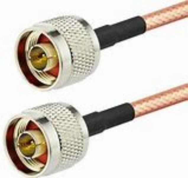 LSZH Jacket Kabel Daya Tegangan Tinggi dengan Impedansi 50 Ohm Panjang Kabel 100 Meter Rentang Frekuensi 0-3 GHz