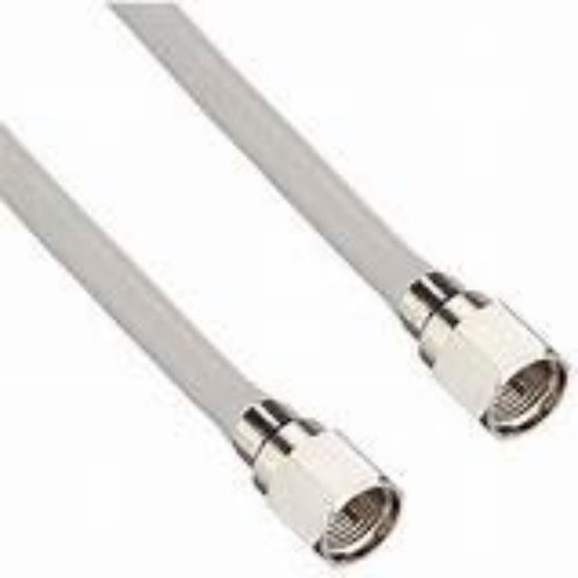 LSZH Jacket Kabel Daya Tegangan Tinggi dengan Impedansi 50 Ohm Panjang Kabel 100 Meter Rentang Frekuensi 0-3 GHz