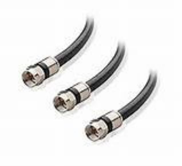 Rentang frekuensi 0-3 GHz Kabel koaksial tegangan tinggi dengan impedansi kurang dari 30 Ohm dan isolasi polietilen