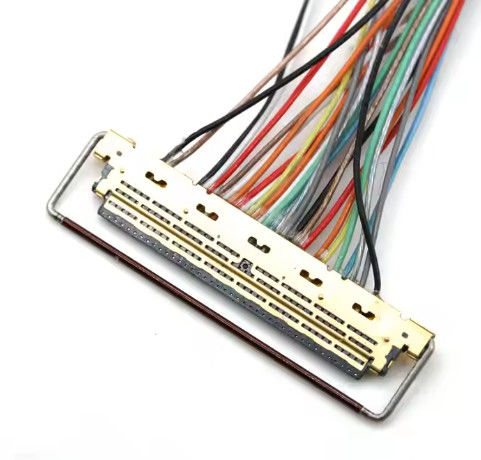 Kabel LVDS tahan api PVC Jacket 300V untuk transmisi video yang stabil pada 105C