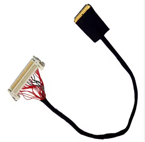 Wire Hitam Warna Kabel Listrik Gelang 2pin-16Pin Terminal 600V Disesuaikan