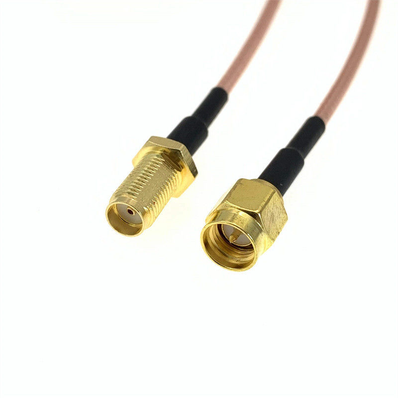 UL/CCC Sertifikasi 1m/5m Kabel Koaksial Fleksibel Konektor BNC Komunikasi Audio Indoor/Outdoor Jaket PVC Konduktor Tembaga Murni