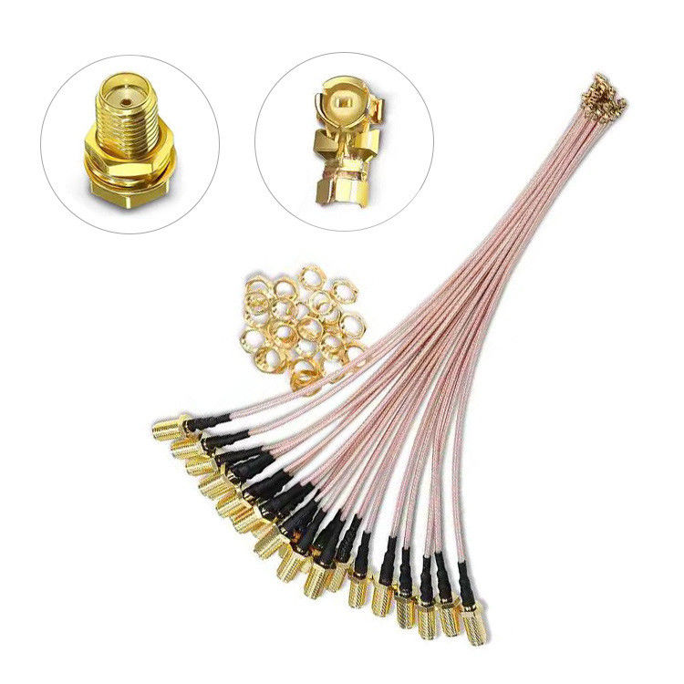 UL/CCC Sertifikasi 1m/5m Kabel Koaksial Fleksibel Konektor BNC Komunikasi Audio Indoor/Outdoor Jaket PVC Konduktor Tembaga Murni