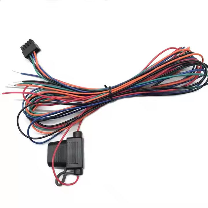Kendaraan tahan lama Custom Mobil kabel kabel dengan UL 1007 22awg Kabel Jenis dan 20awg Wire Warna