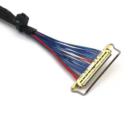 AWG26-28 Kabel serial LVDS dengan suhu nominal 105C dengan kompatibilitas tampilan tegangan rendah