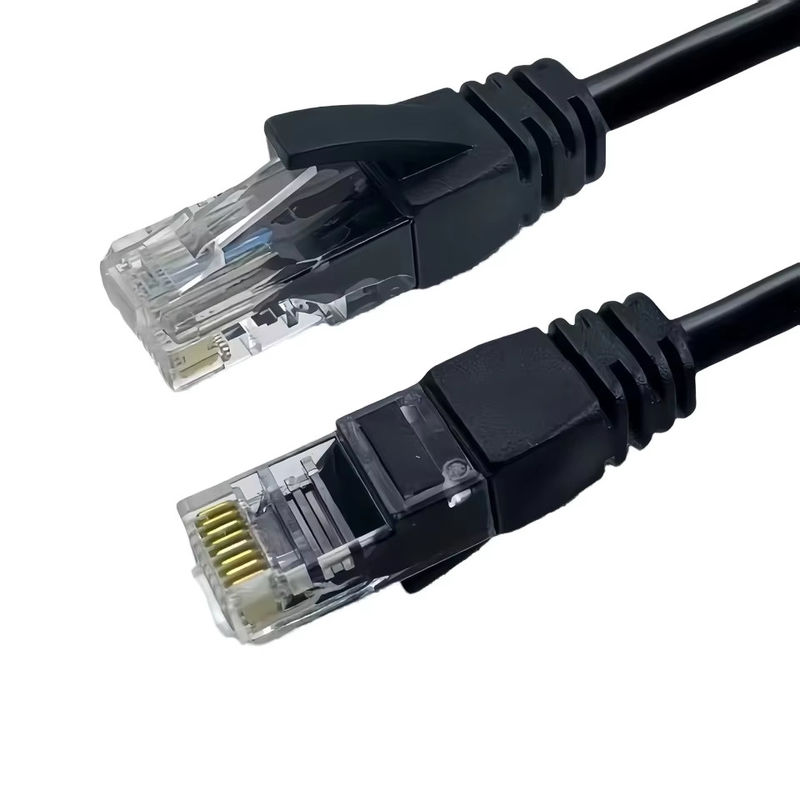 10%-90%RH Kecepatan Tinggi 1m-20m Kabel Jaringan Putih Biru Hitam Biru Kuning dengan Sertifikasi Kabel UL/CE/RoHS/FCC/ISO