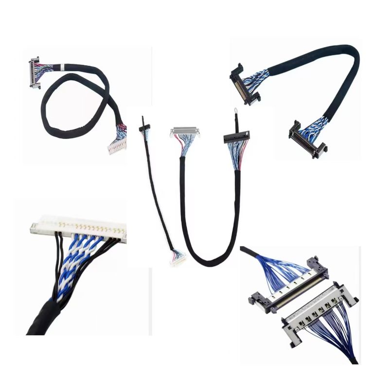 Produsen kabel kabel profesional yang menawarkan perakitan kabel LVDS untuk TFT LCD dan modul kamera