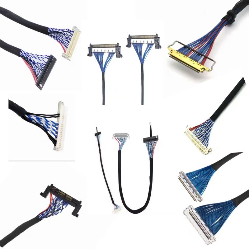 105C Rating Suhu LVDS kabel perakitan Sempurna untuk kebutuhan Anda