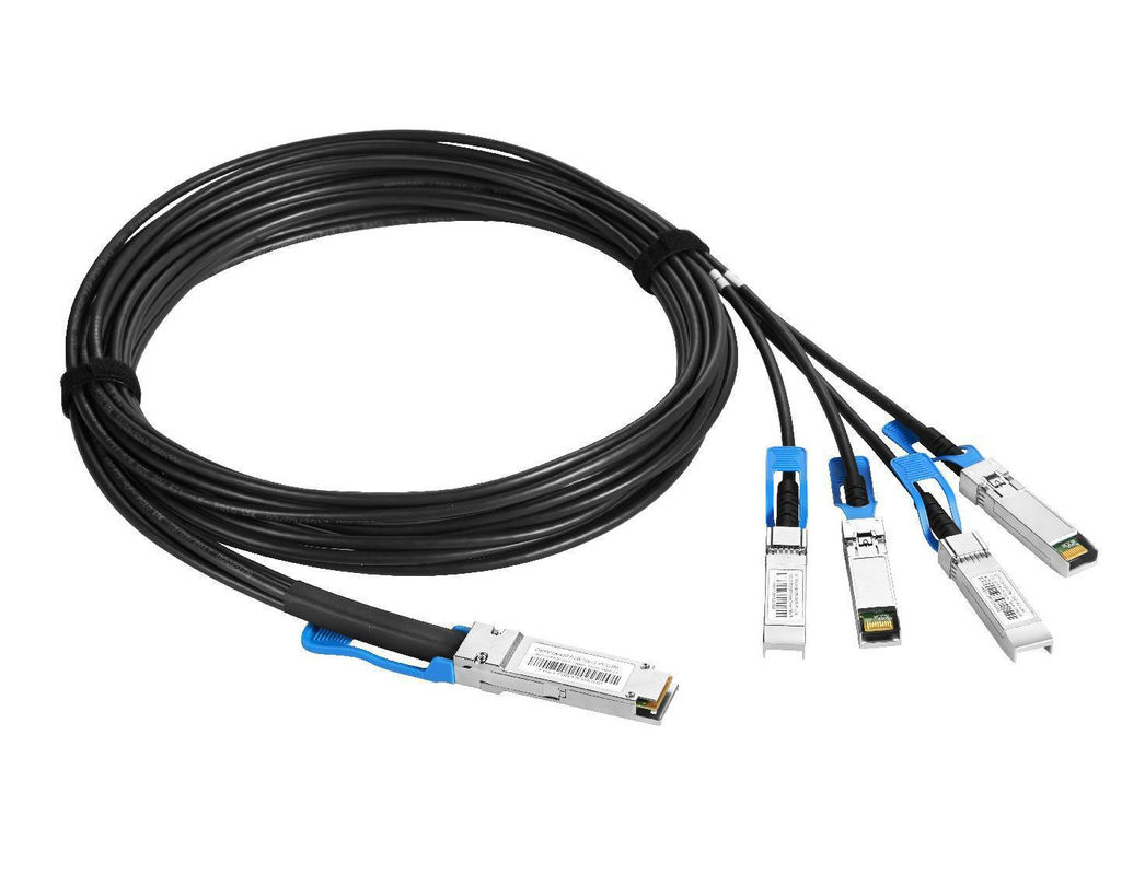 Performance Tinggi 200G QSFP-DD DAC Kabel Majelis Kabel Tembaga Khusus Untuk Konektivitas HPC & Cloud Server