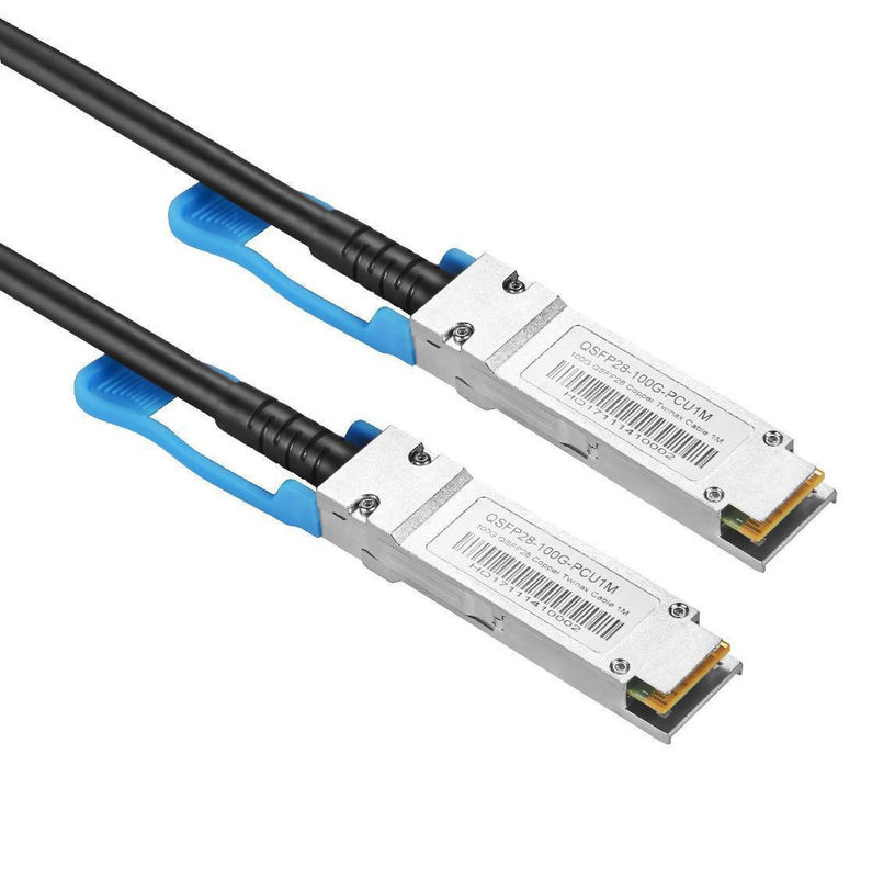 Performance Tinggi 200G QSFP-DD DAC Kabel Majelis Kabel Tembaga Khusus Untuk Konektivitas HPC & Cloud Server