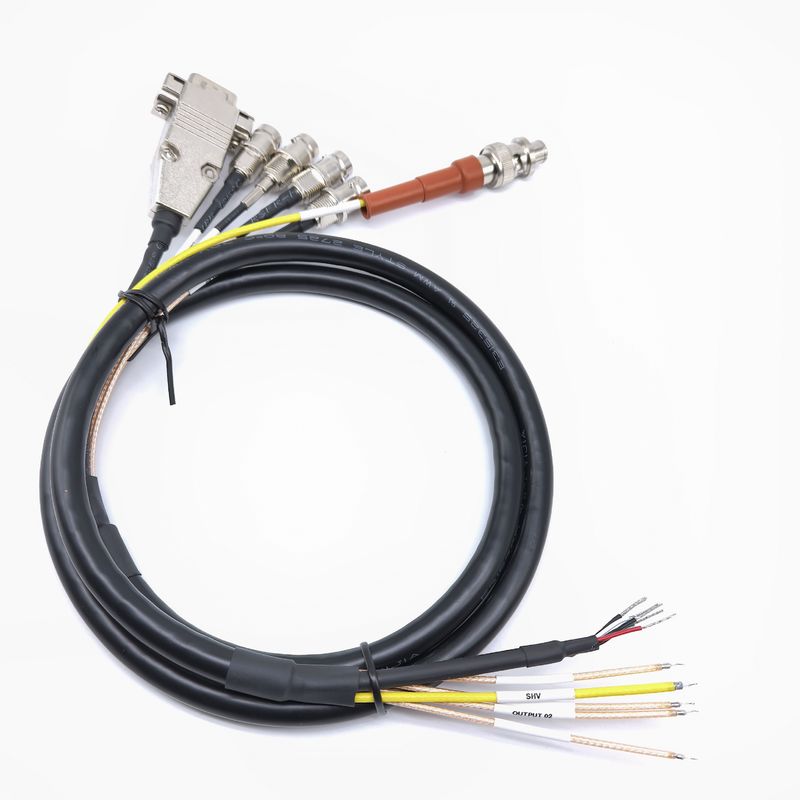 Custom Coaxial Wire Harness Dengan Perisai Superior Dan Kerugian Sinyal Rendah, Ideal Untuk Otomasi Industri, Aerospace, Dan Aplikasi Video High Definition