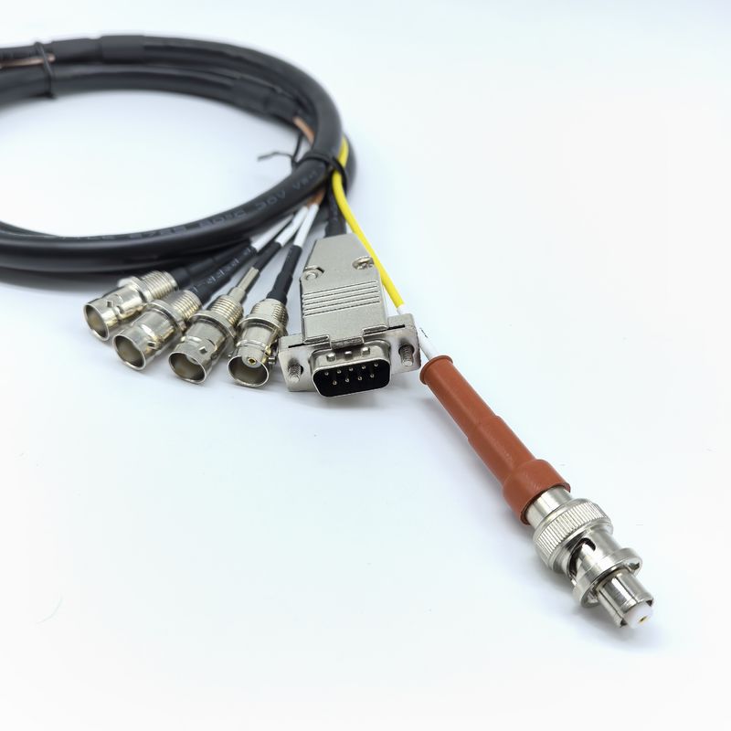 Custom Coaxial Wire Harness Dengan Perisai Superior Dan Kerugian Sinyal Rendah, Ideal Untuk Otomasi Industri, Aerospace, Dan Aplikasi Video High Definition