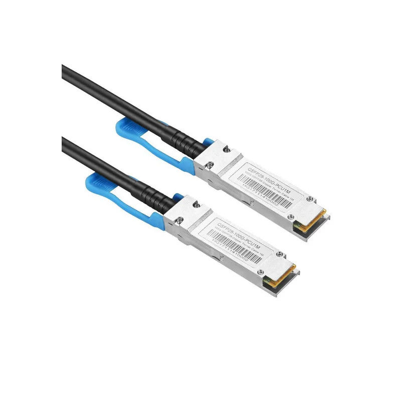 100G QSFP-40G 28 Single Lambda Transceiver Kabel Dengan 1310nm 2km Dukungan