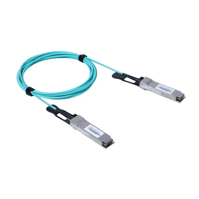 QSFP-40G-SR4 QSFP-100G-SR4 Antarmuka MPO Kabel Transceiver Optik Serat Jangkauan Pendek dan Produsen Harness Kabel Harness