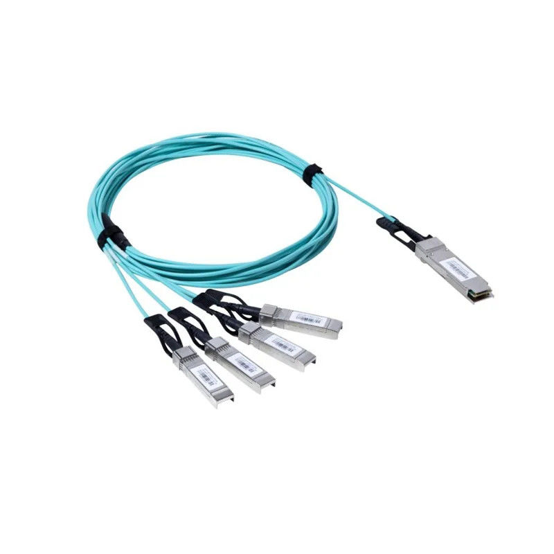 Kabel Optik Aktif QSFP-40G OM3 1M 2M 3M 5M 7M 10M QSFP28 100G ke 100G AOC Produsen Kabel Wire Harness