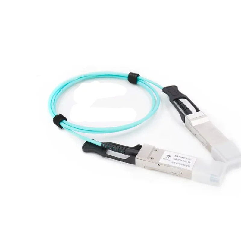 Kabel Optik Aktif QSFP-40G OM3 1M 2M 3M 5M 7M 10M QSFP28 100G ke 100G AOC Produsen Kabel Wire Harness