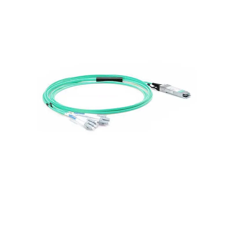 Rakitan Kabel Ultra-Cepat Rakitan Kabel Kustom 200G QSFP-DD Copper DACwire Harness Produsen Untuk Daya Rendah, Transmisi Data Kepadatan Tinggi QSFP-40G