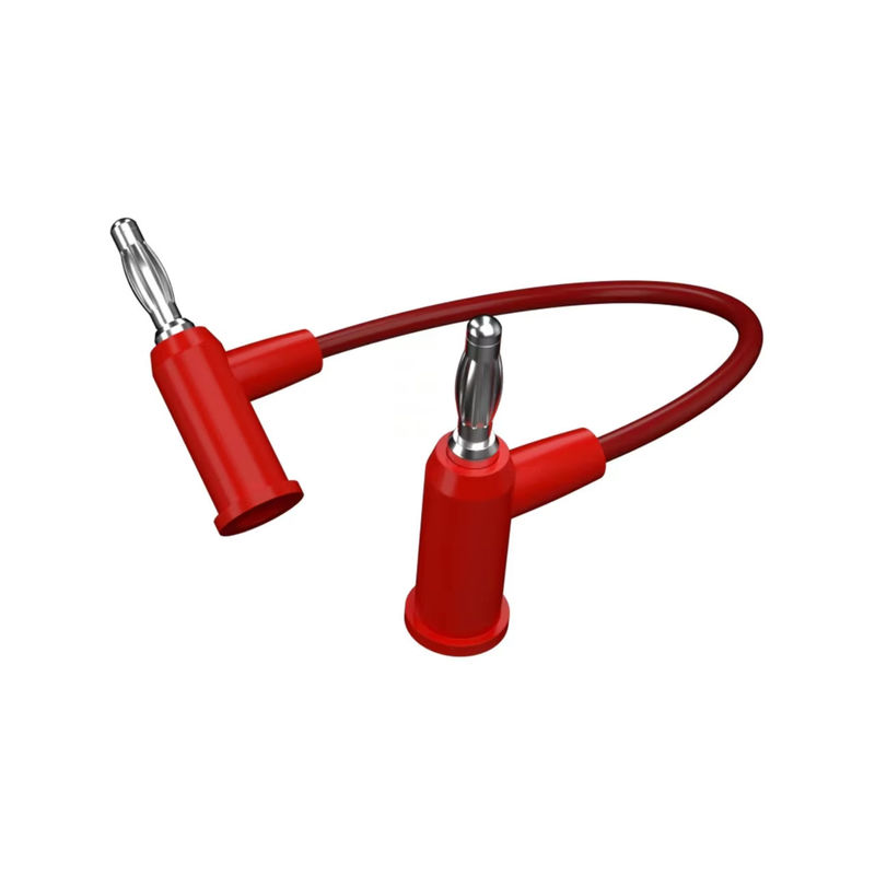 Kabel Kustom Desain Grade Banana Plug Ke Konektor Female | OD4.0/OD5.0 Manufaktur Kabel Medis Untuk Monitor Pasien Atau Peralatan Diagnostik